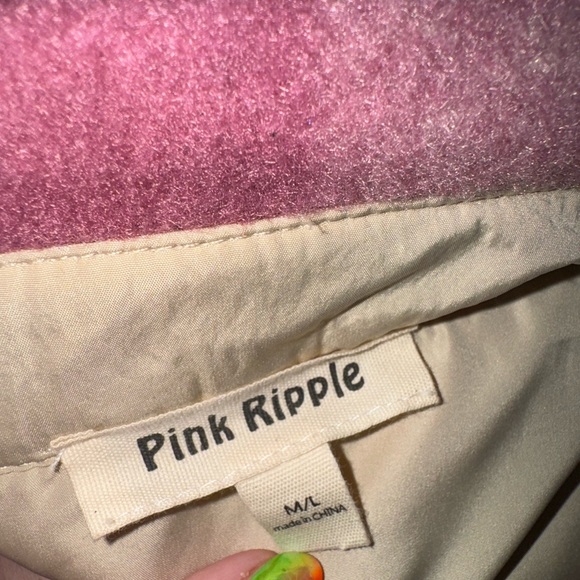 Pink Ripple Shacket M/L - Picture 2 of 5